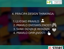 Primijenite četiri principa Design Thinkinga!