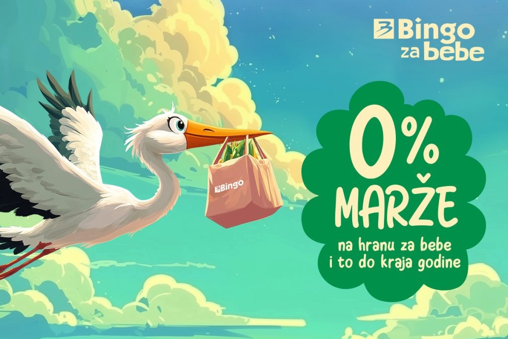 BiH: „Bingo za bebe“ treću godinu zaredom donosi 0% marže na hranu za najmlađe