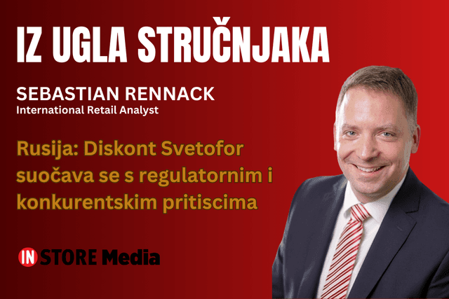 Rusija: Diskont Svetofor suočava se s regulatornim i konkurentskim pritiscima