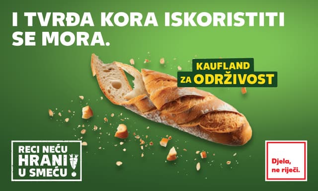 Kaufland se nastavlja boriti protiv bacanja hrane