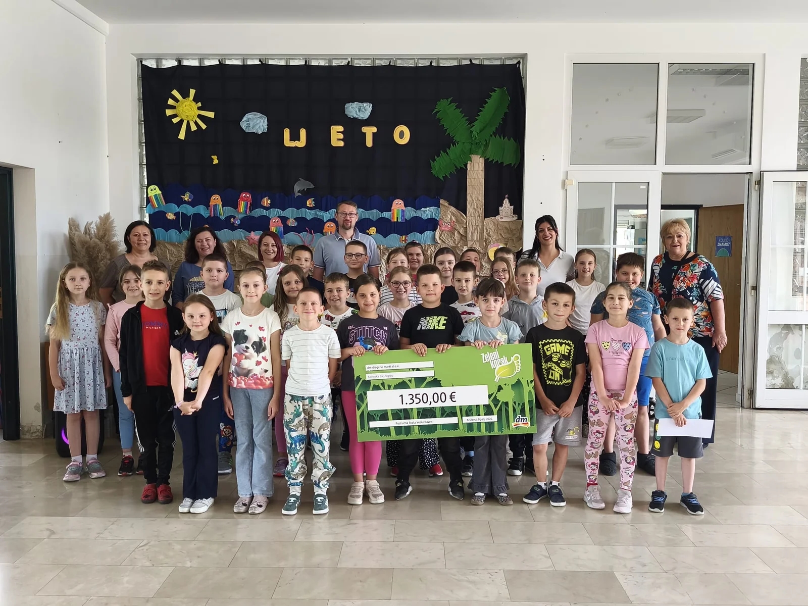 Više od 260.000 osnovnoškolaca sudjelovalo u dm-ovom Zelenom koraku