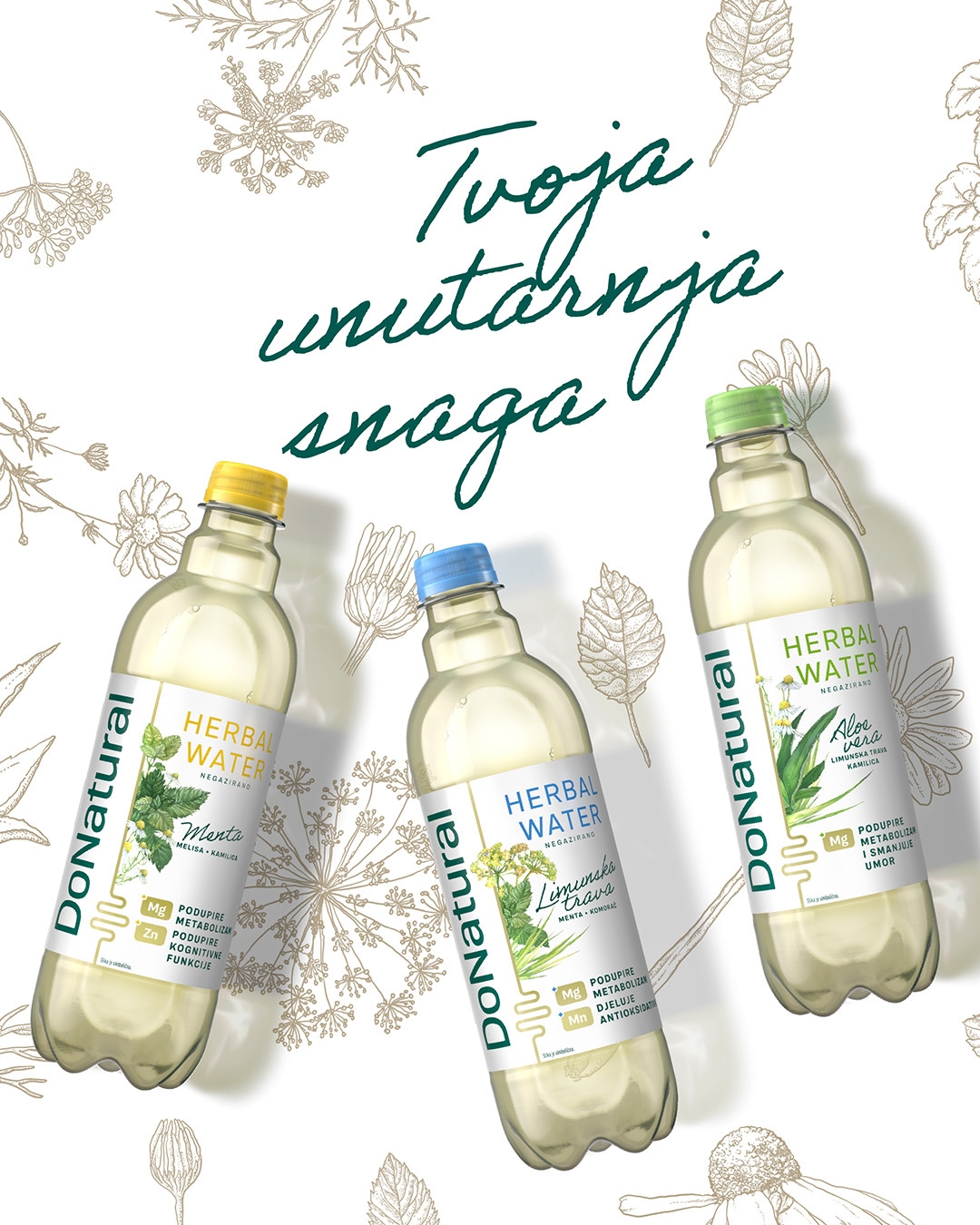 Herbalne vode DoNatural: inovacija u svijetu funkcionalnih napitaka